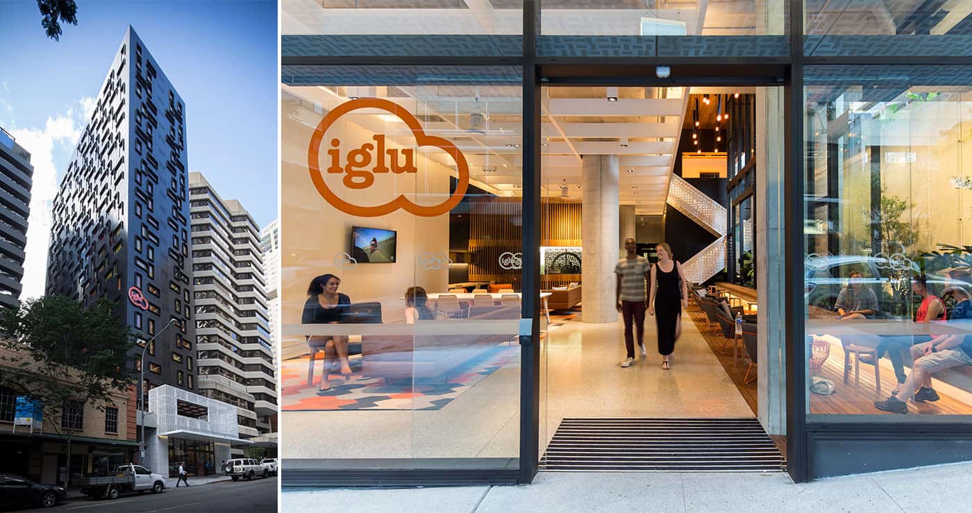 Iglu Brisbane City Lobby