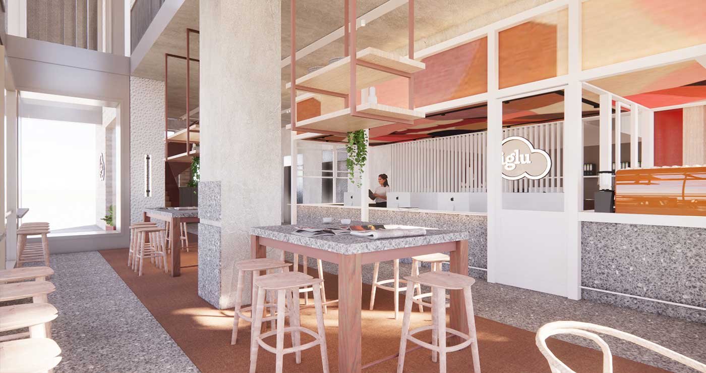 Iglu Melbourne Central Communal Spaces